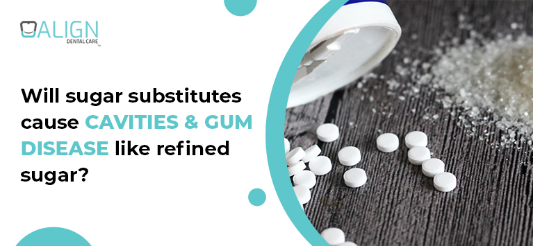 Will sugar substitutes cause cavities?